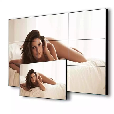 विज्ञापन एलसीडी स्प्लिसिंग स्क्रीन 3x3 46 - 65 इंच इंडोर एलसीडी वीडियो वॉल