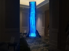 विज्ञापन के लिए ओएलईडी स्क्रीन डिजिटल साइनेज कियोस्क फ्लोर स्टैंड