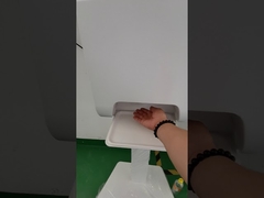 एलसीडी टच स्क्रीन डिजिटल साइनेज हैंड सैनिटाइज़र डिस्पेंसर के साथ