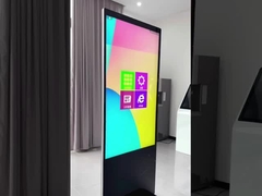 43 55 65 इंच फ़्लोर स्टैंडिंग एलसीडी विज्ञापन डिजिटल साइनेज टोटेम कियोस्क एचडी एलसीडी डिस्प्ले मीडिया प्लेयर