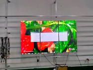 4x4 अल्ट्रा थिन एलसीडी वीडियो वॉल स्क्रीन 55 इंच 500cd/M2 लंबी उम्र
