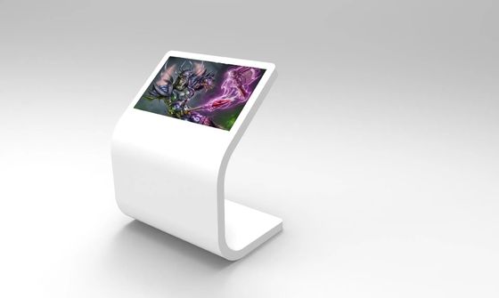 43 इंच टच स्क्रीन कियोस्क जिसमें 1920x1080 रेज़ोल्यूशन और 400CD/M2 ब्राइटनेस है