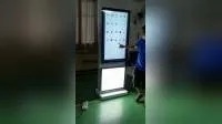55 इंच एंड्रॉइड डिजिटल साइनेज कियोस्क, 400CD/M² चमक के साथ