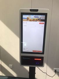 32 इंच Nfc सेल्फ सर्विस बैंकिंग कियोस्क टर्मिनल 10 पॉइंट ट्यूर फाल्ट फलक टच स्क्रीन कियोस्क