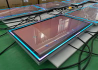 डिजिटल साइनेज के साथ AC100V 6ms 300cd / m2 वाल माउंटेड एलसीडी स्क्रीन