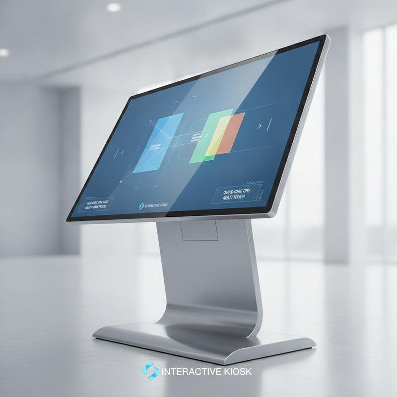 Response Time 8 Ms Multi Touch Digital Signage Offering Quad-core CPU and 400 Cd m2 Brightness Perfect for Interactive Kiosks