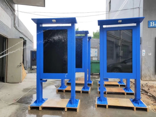 55 इंच कैपेसिटिव टच स्क्रीन कियोस्क 1920x1080 रेज़ोल्यूशन 400CD ब्राइटनेस